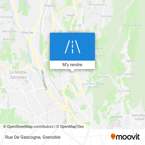 Rue De Gascogne plan