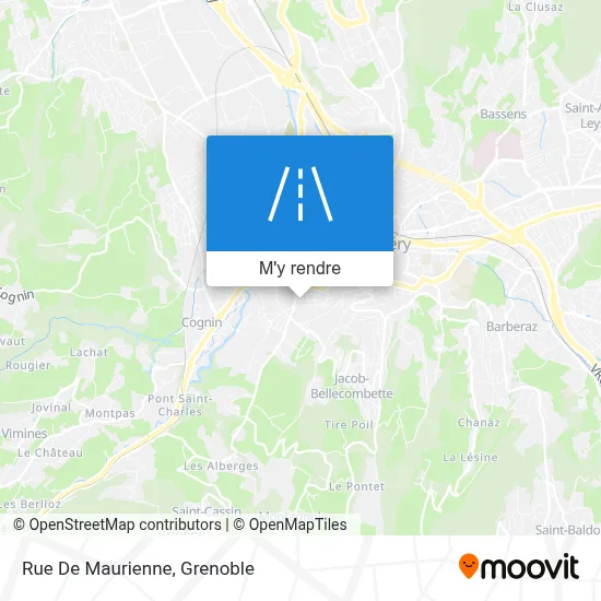 Rue De Maurienne plan