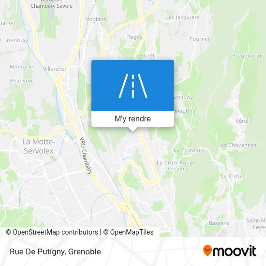 Rue De Putigny plan