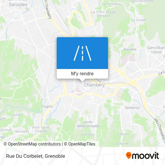 Rue Du Corbelet plan