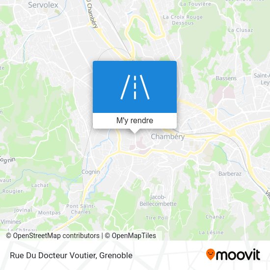 Rue Du Docteur Voutier plan