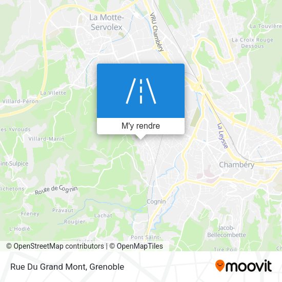 Rue Du Grand Mont plan