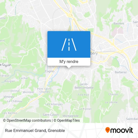 Rue Emmanuel Grand plan