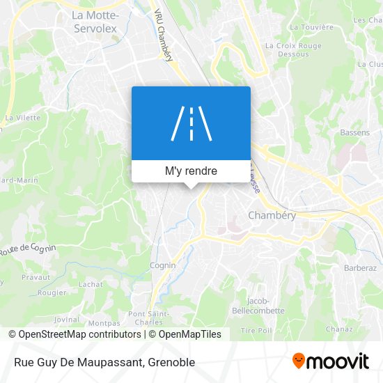 Rue Guy De Maupassant plan