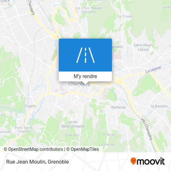Rue Jean Moulin plan
