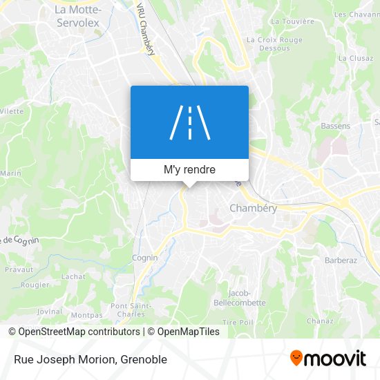Rue Joseph Morion plan