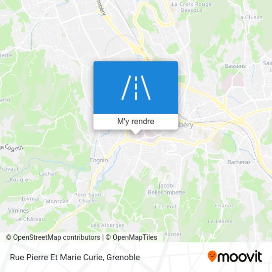 Rue Pierre Et Marie Curie plan