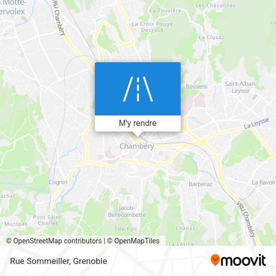 Rue Sommeiller plan