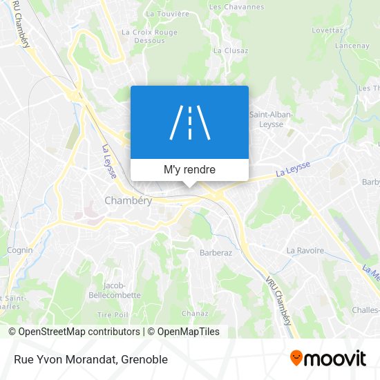 Rue Yvon Morandat plan