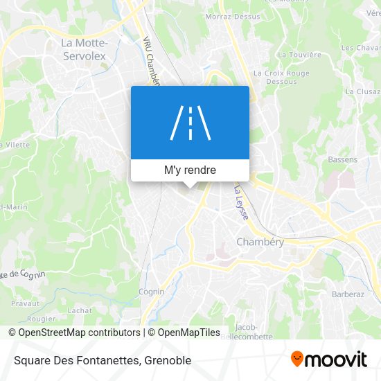 Square Des Fontanettes plan