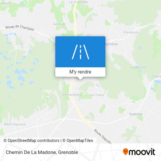 Chemin De La Madone plan
