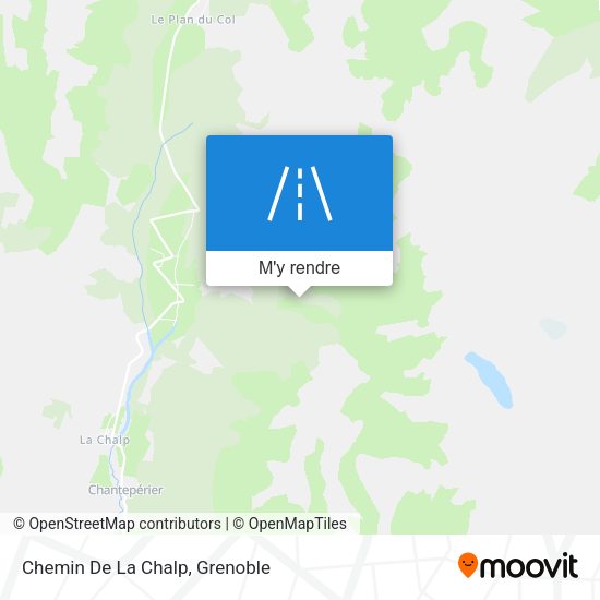 Chemin De La Chalp plan