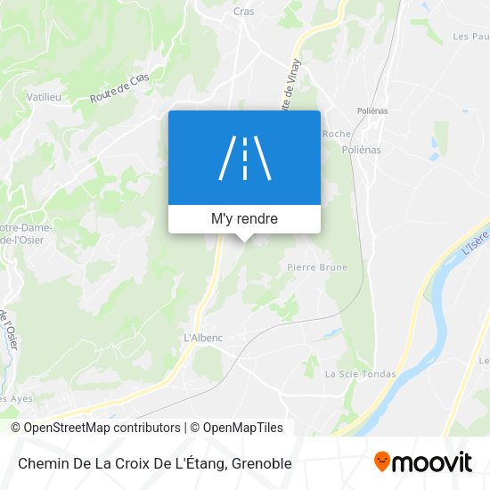 Chemin De La Croix De L'Étang plan