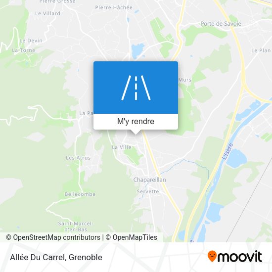 Allée Du Carrel plan