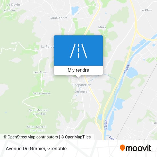 Avenue Du Granier plan