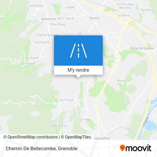 Chemin De Bellecombe plan