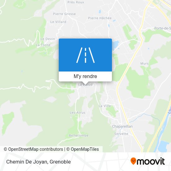 Chemin De Joyan plan