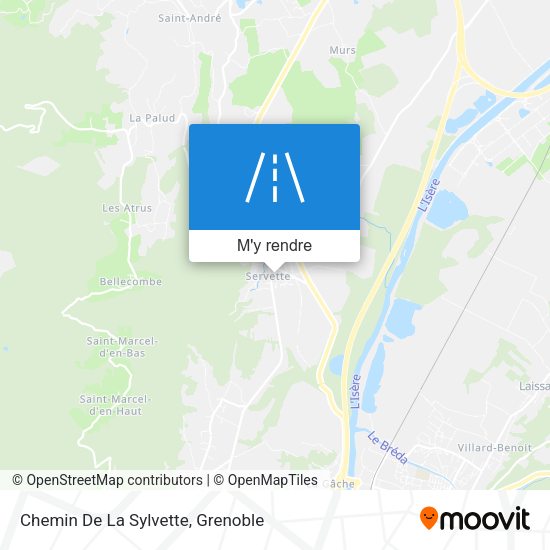 Chemin De La Sylvette plan