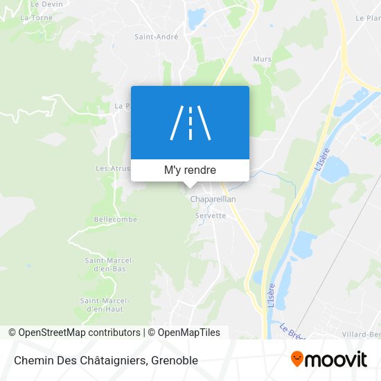 Chemin Des Châtaigniers plan