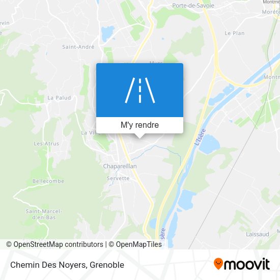 Chemin Des Noyers plan