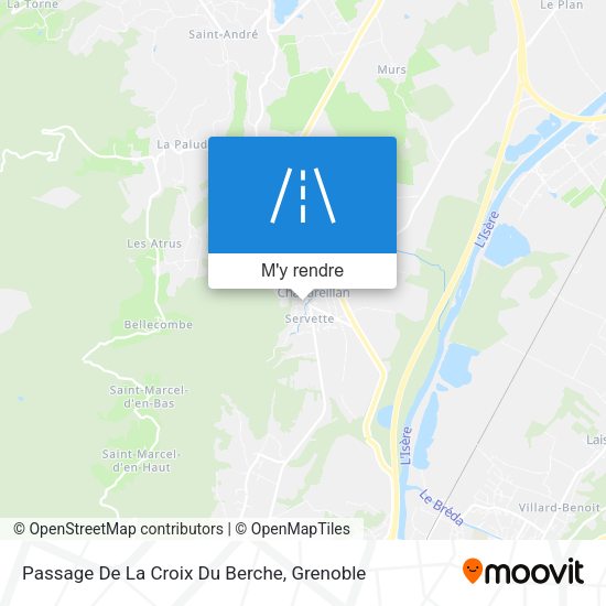 Passage De La Croix Du Berche plan