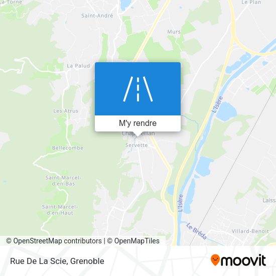 Rue De La Scie plan