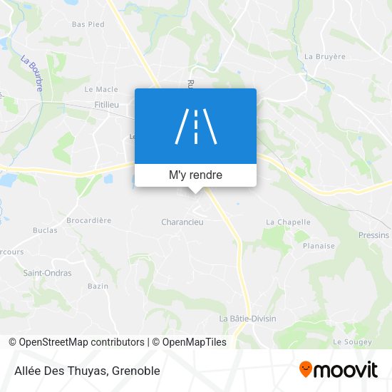 Allée Des Thuyas plan