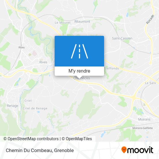 Chemin Du Combeau plan