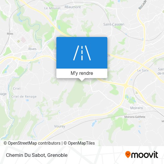 Chemin Du Sabot plan