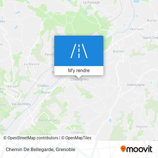 Chemin De Bellegarde plan