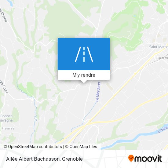 Allée Albert Bachasson plan