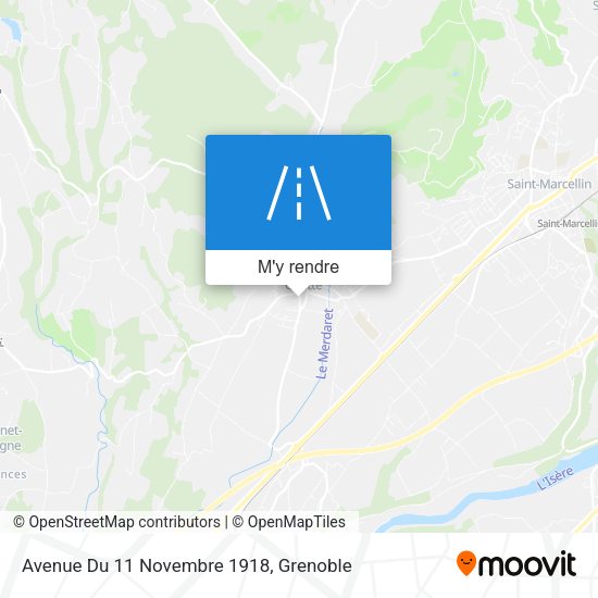 Avenue Du 11 Novembre 1918 plan