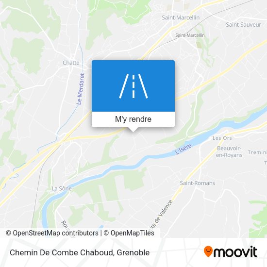 Chemin De Combe Chaboud plan