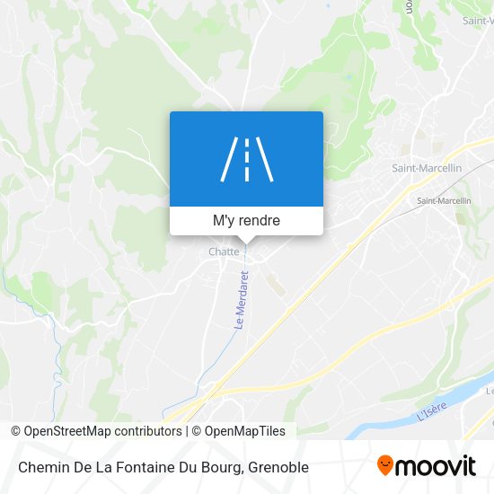 Chemin De La Fontaine Du Bourg plan