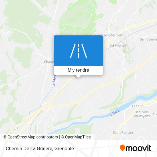 Chemin De La Gralére plan
