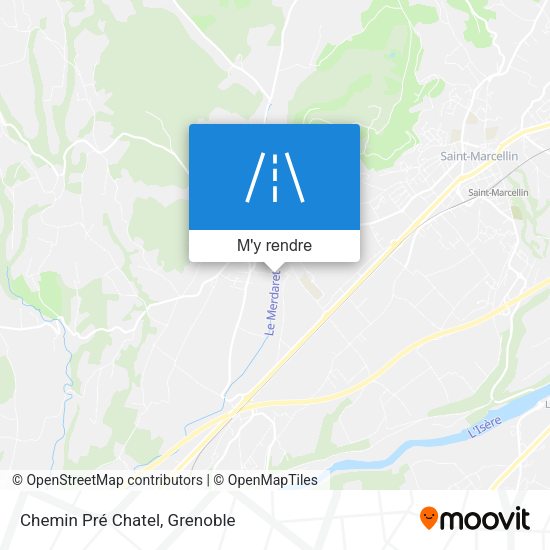 Chemin Pré Chatel plan