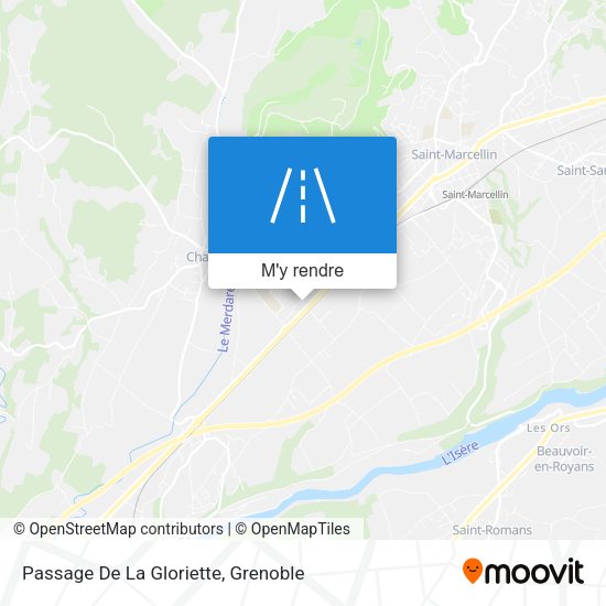 Passage De La Gloriette plan