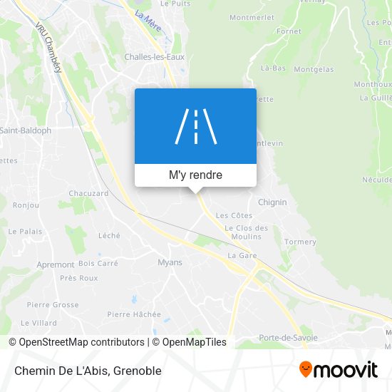 Chemin De L'Abis plan