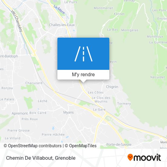 Chemin De Villabout plan