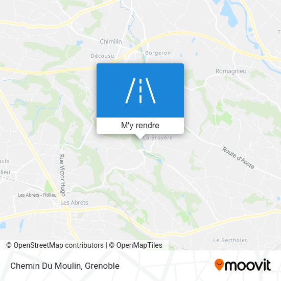 Chemin Du Moulin plan