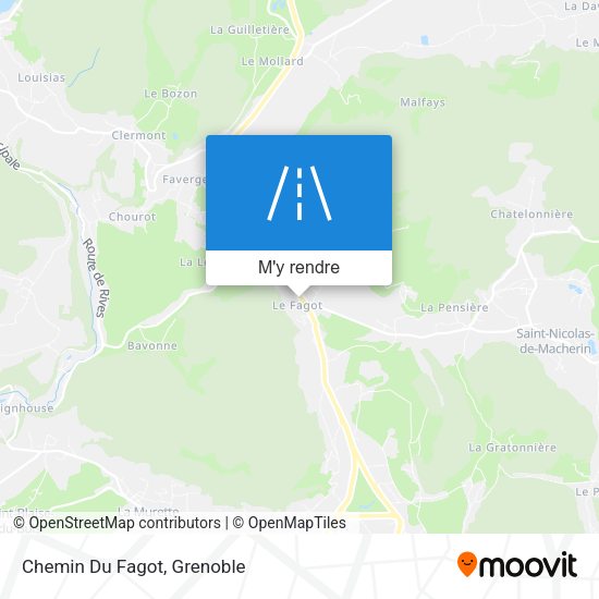 Chemin Du Fagot plan