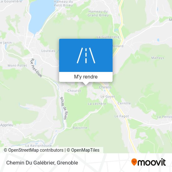 Chemin Du Galébrier plan
