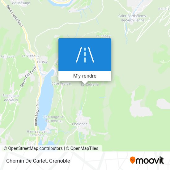 Chemin De Carlet plan