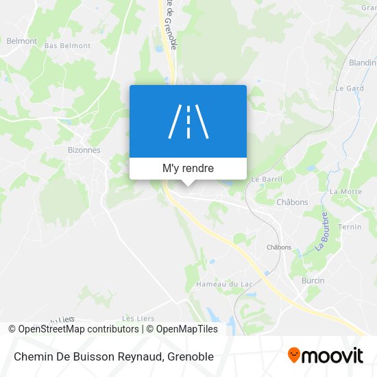 Chemin De Buisson Reynaud plan