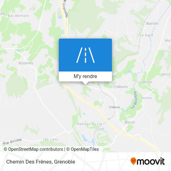 Chemin Des Frênes plan