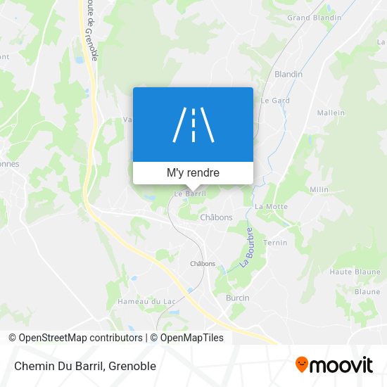 Chemin Du Barril plan