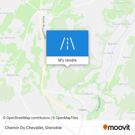 Chemin Du Chevallet plan