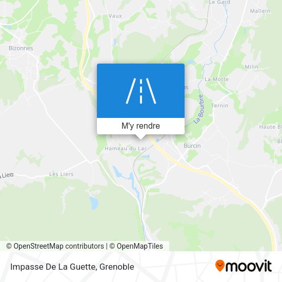 Impasse De La Guette plan