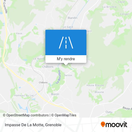 Impasse De La Motte plan