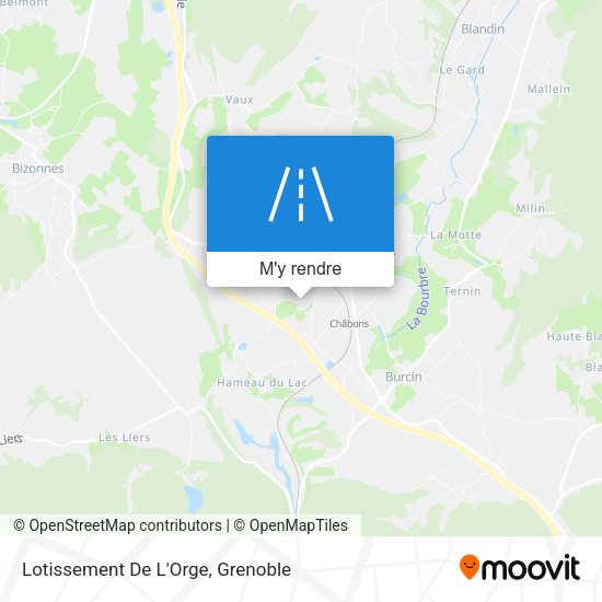 Lotissement De L'Orge plan